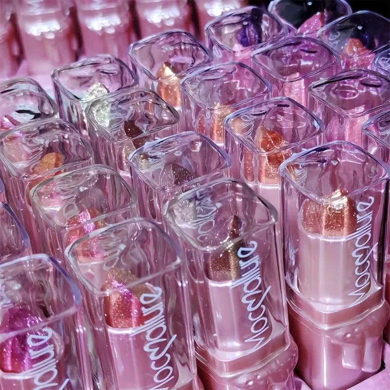 Moccallure Color Magic Dual-Tone Glitter Lipstick
