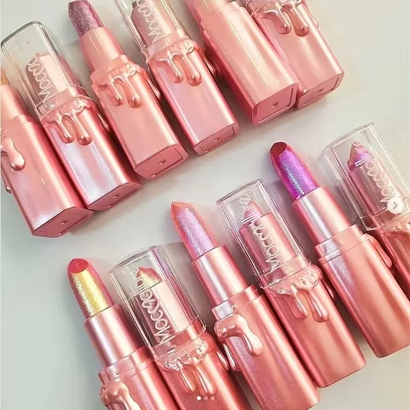 Moccallure Color Magic Dual-Tone Glitter Lipstick