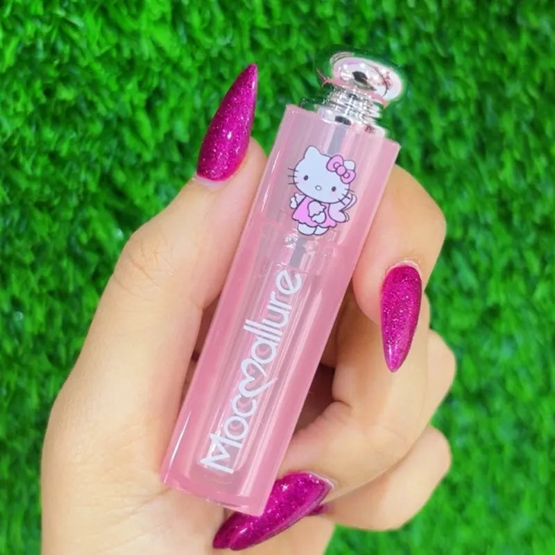 Mocallure Hello Kitty Lip Balm & Lip Gloss Set