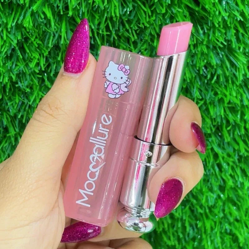Mocallure Hello Kitty Lip Balm & Lip Gloss Set