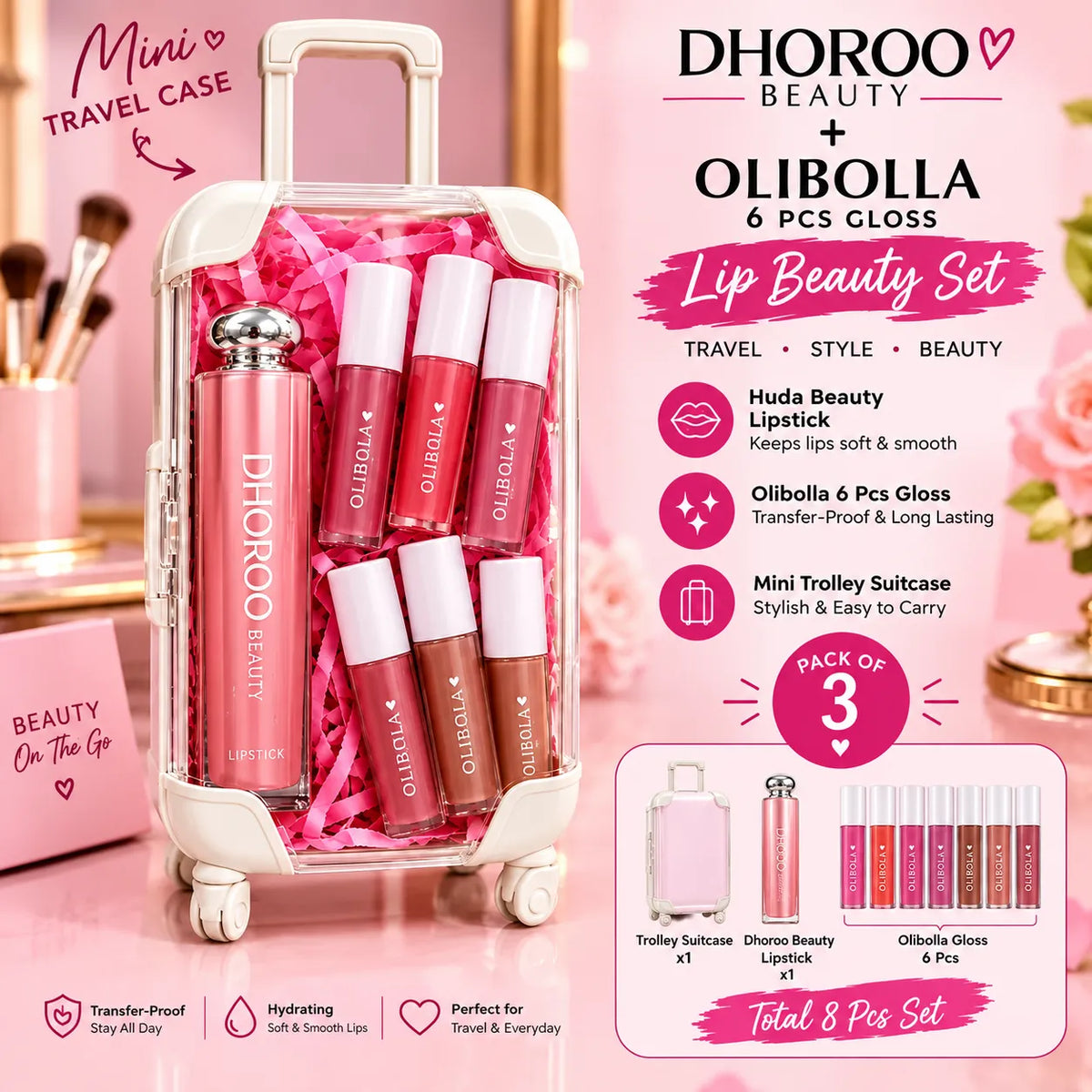 8-in-1 Beauty Trolley Gloss Deal
