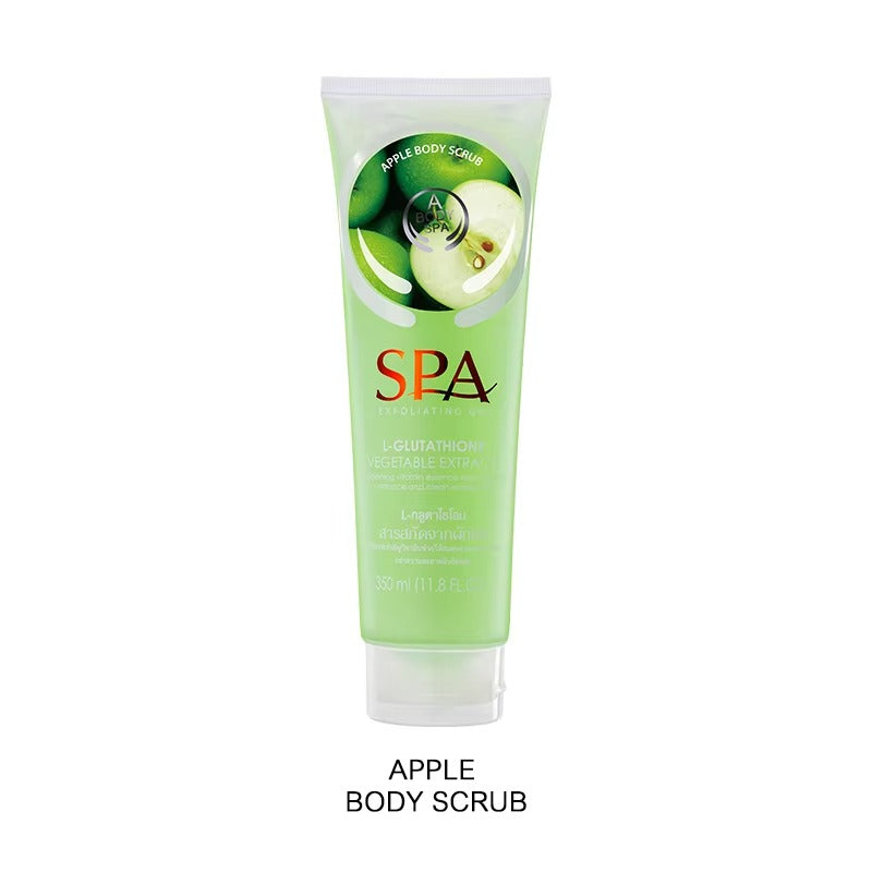 A BODY SHOP SPA Exfoliating Face Body Polishing Scrub Gel Coconut Shea Butter Body Scrub