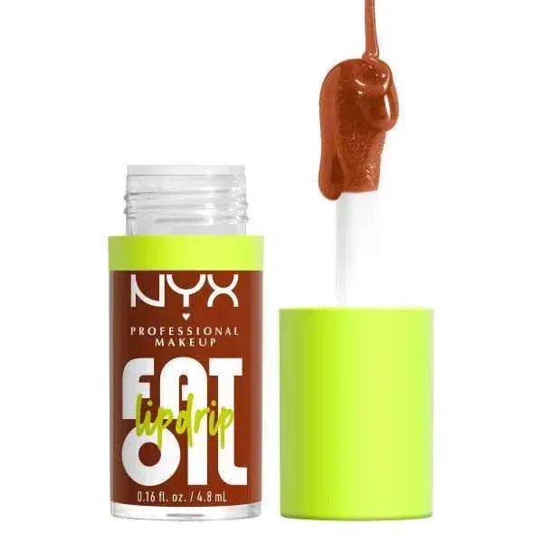 NYX Professional Makeup lip product with a dropper on a white background