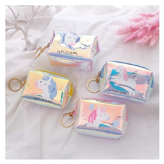 Holographic Rectangular - Cute Pouches (Random Character)