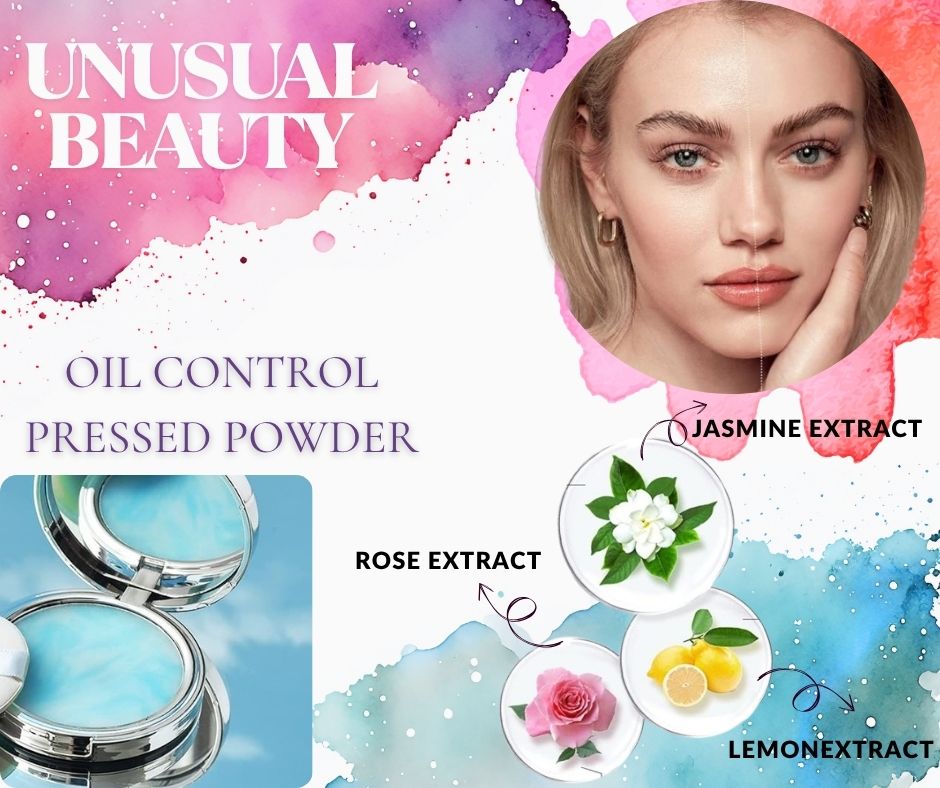 Unusual Beauty Oil Control Mattifying Gel Face Powder