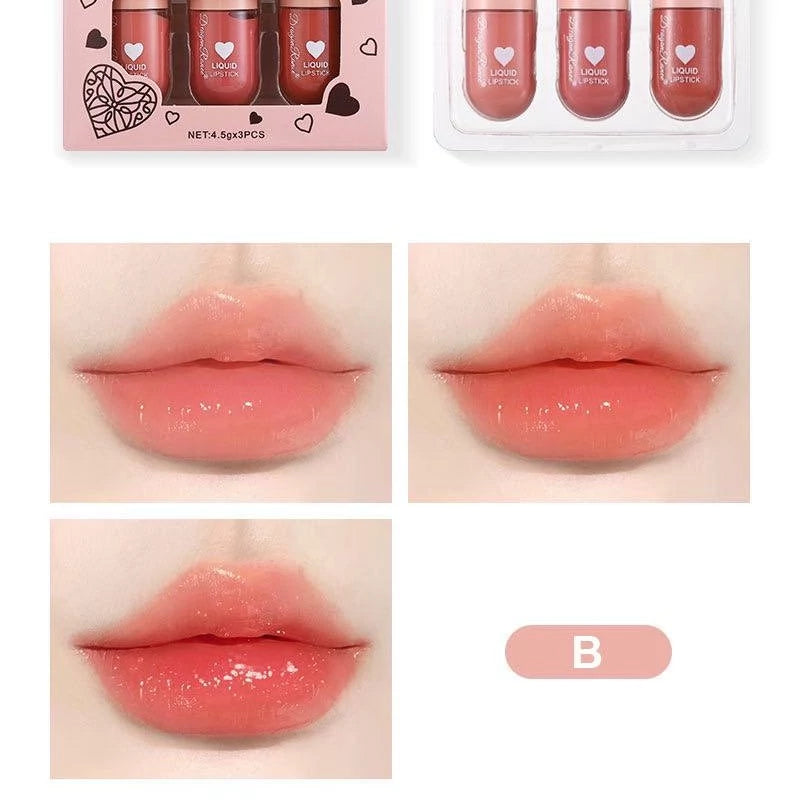 Dragon Ranee Korean Lip Gloss – Glossy Liquid Lipstick for Plump, Juicy Lips